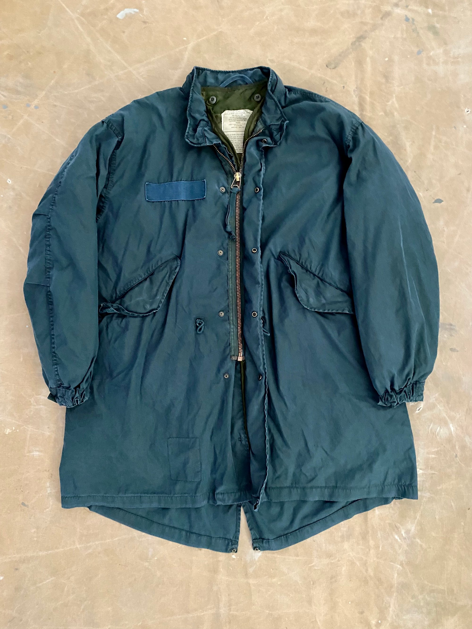 70s INDIGO DYED M-65 FISHTAIL PARKA | Giurz Bazaar 70s INDIGO DYED M-65 FISHTAIL PARKA | Giurz Bazaar