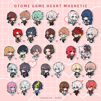 Image 2 of Otome Game ✲ Heart Magnetic Keycharm 