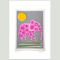 Image 4 of Pink Flower Elephant