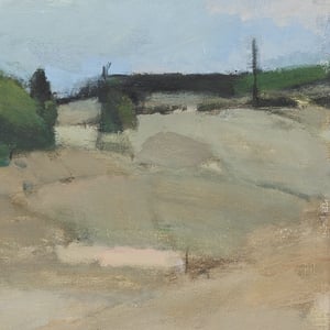 Image of 1977, Swedish Painting, Landscape,  KÉVORK ZABOUNIAN