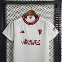 Image 3 of Manchester United 23/24 Away Kids Jersey 