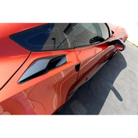 Image 1 of Chevrolet Corvette C7 Stingray / C7 Z06 Quarter Panel Intake Vents 2015-2019