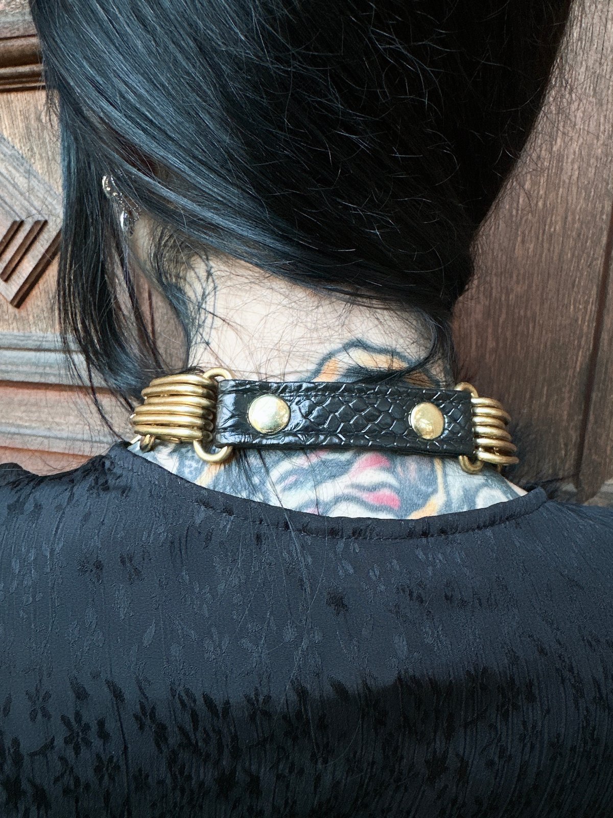 Black tourmaline grounding ritual necklace 