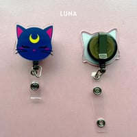 Image 2 of Sailor Moon Retractable Reel Badges