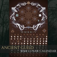 Image 1 of 2024 LUNAR CALENDAR- Limited Edition Print