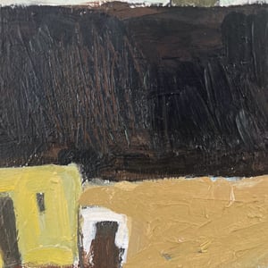 Image of Swedish, School Seascape, ' Boats on the Beach'