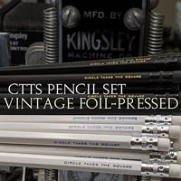 Image 1 of CTTS Foil-Pressed Pencils 2pk