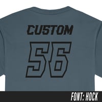 Image 2 of CUSTOM NAME PRINT - For LS or SS Riding Jerseys