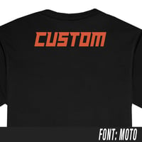 Image 5 of CUSTOM NAME PRINT - For LS or SS Riding Jerseys