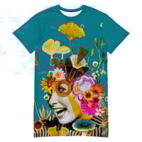 Image 2 of ONLY 2 AVAILABLE - Mizz Biloba - All Over Print T-Shirt Dress - Oversized Tee - TShirt Dress