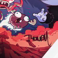 Image 5 of INVADER ZIM Big Head Dib Giclee Print (signed)