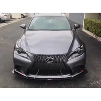 Image 2 of Lexus IS-250 / IS-300 F Sport Bumper Front Wind Splitter 2014-2015