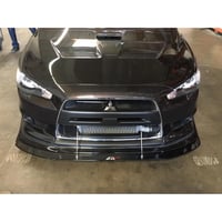 Image 1 of Mitsubishi Evolution X with APR Lip Front Wind Splitter 2008-2016