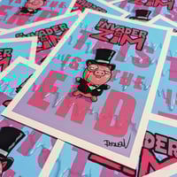 Image 1 of INVADER ZIM This is the End Cover Print (signed)