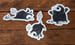 Image of Bad Time Birbs Stickers (Glow in the Dark)