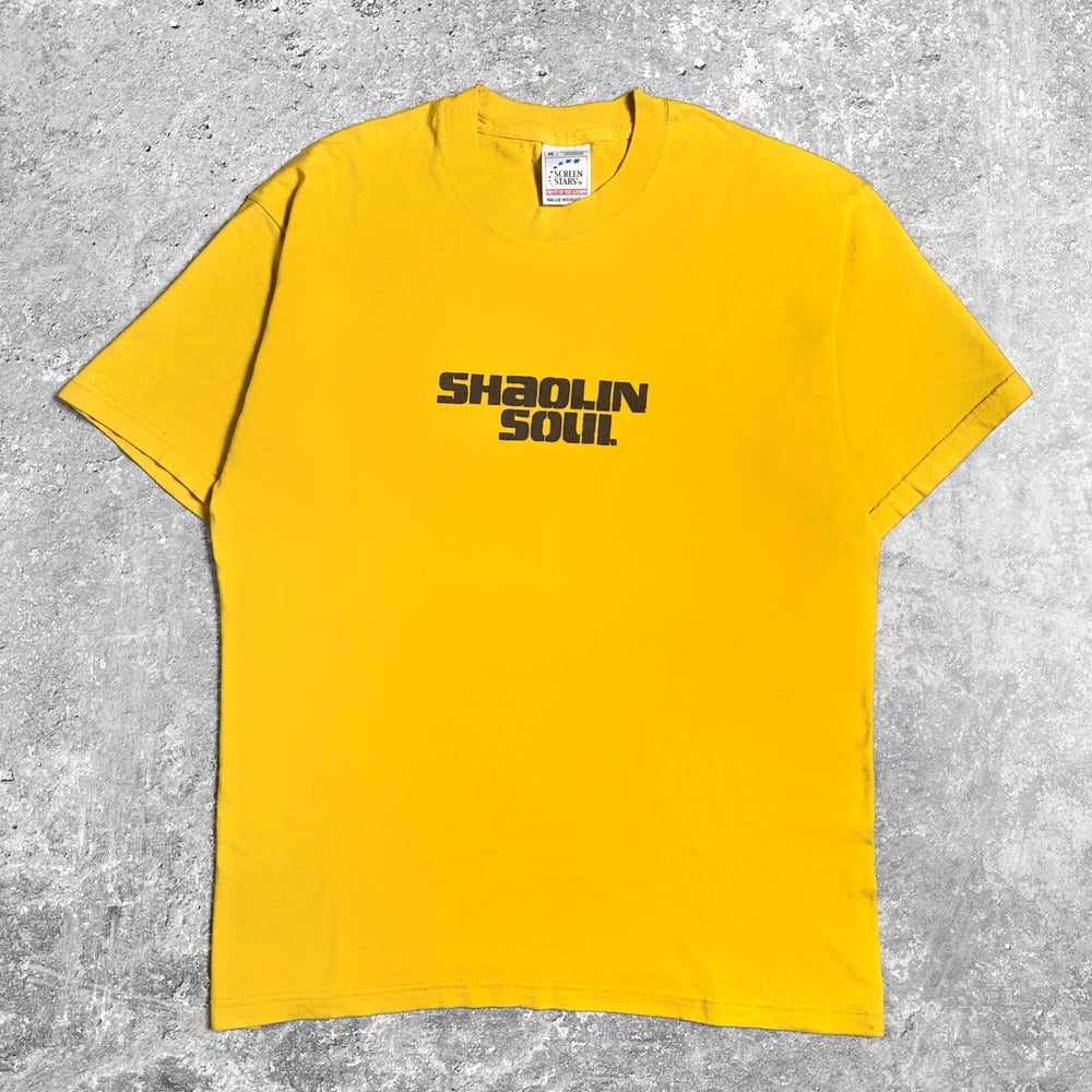 *Rare* Wu-Tang Clan 2001 ‘Shaolin Soul’ Yellow T-Shirt