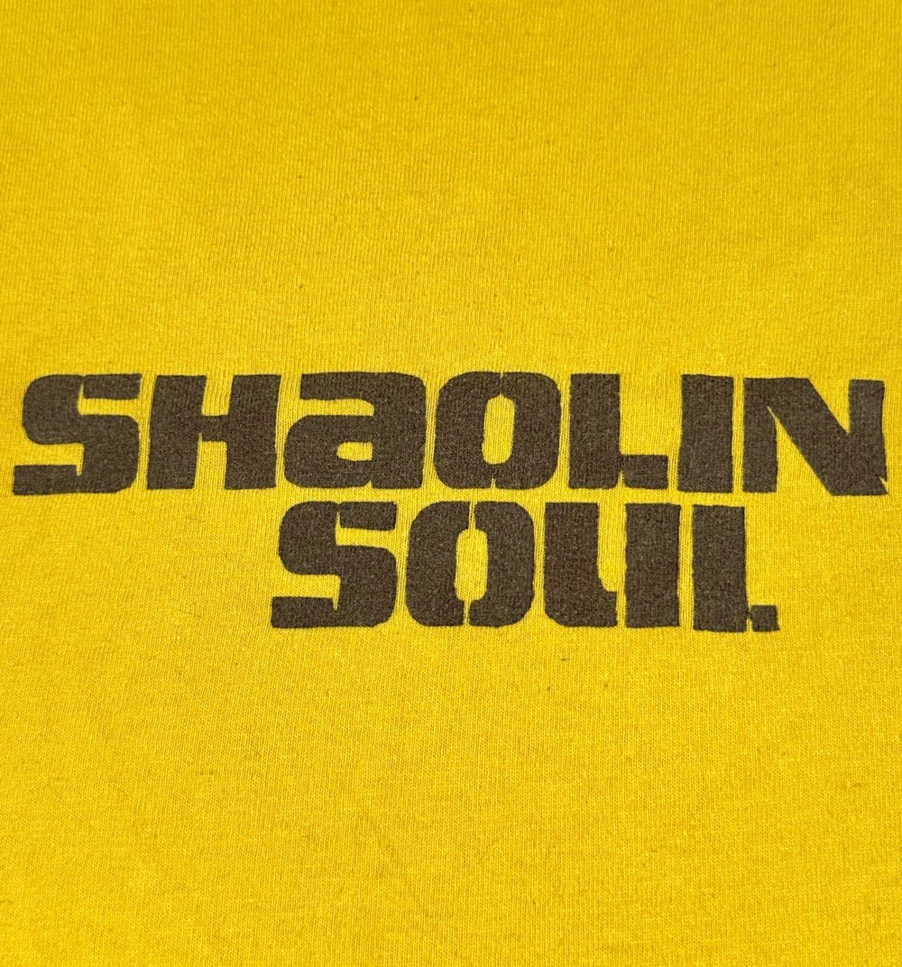 *Rare* Wu-Tang Clan 2001 ‘Shaolin Soul’ Yellow T-Shirt