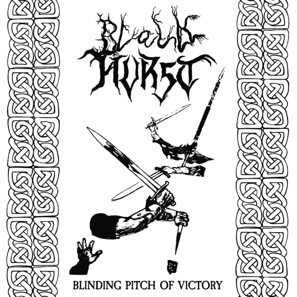 Image of BLACK HURST - BLINDING PITCH OF VICTORY 7"