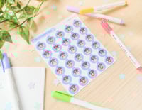 Image 2 of Blueberry Soo and Tangerine Kai Bear Sticker Sheets