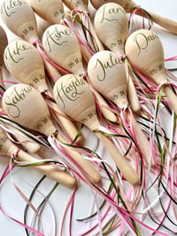 Image 3 of Bespoke Hand-Painted Maracas for Weddings and Events