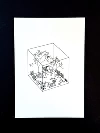 Image 1 of Urban Garden — 5x7" pen plot