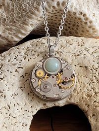 Image 3 of Collier brut aventurine verte 