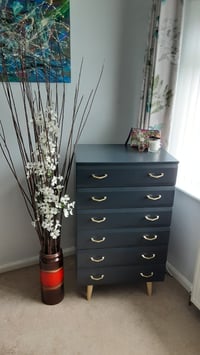 Image 2 of Meredew Tallboy chest of Drawers.