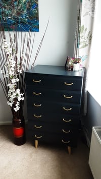 Image 3 of Meredew Tallboy chest of Drawers.