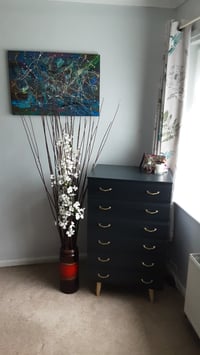 Image 5 of Meredew Tallboy chest of Drawers.