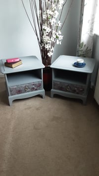 Image 3 of Stag Bedside Cabinets.
