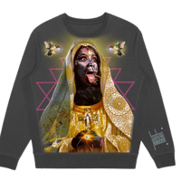 Mata Kali 100% organic cotton crewneck sweatshirt