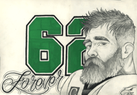 KELCE FOREVER - 8.5 X 11.5" PRINT