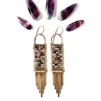 Image 2 of Colorful Tourmaline Earrings