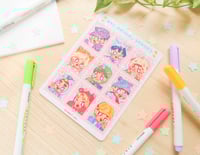Image 2 of EXO Animal Party Stamp Sticker Sheet