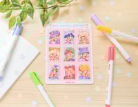 Image 1 of EXO Animal Party Stamp Sticker Sheet