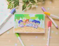 Image 2 of WEi Overdrive Art Print and Sticker Set