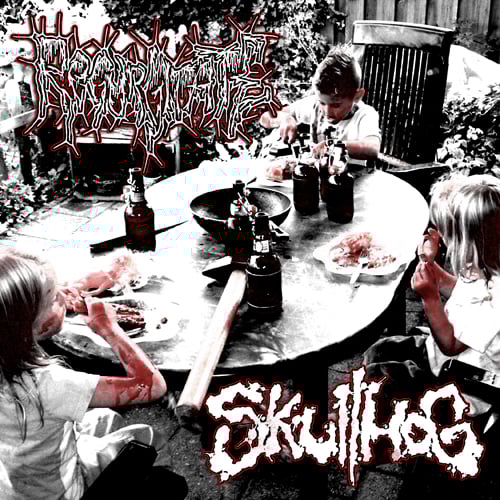 Regurgitate / Skullhog "split" 7" (German Import)