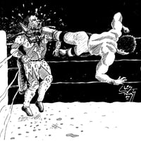 Image 1 of Liger vs Sano (Way of the Blade Art Print)