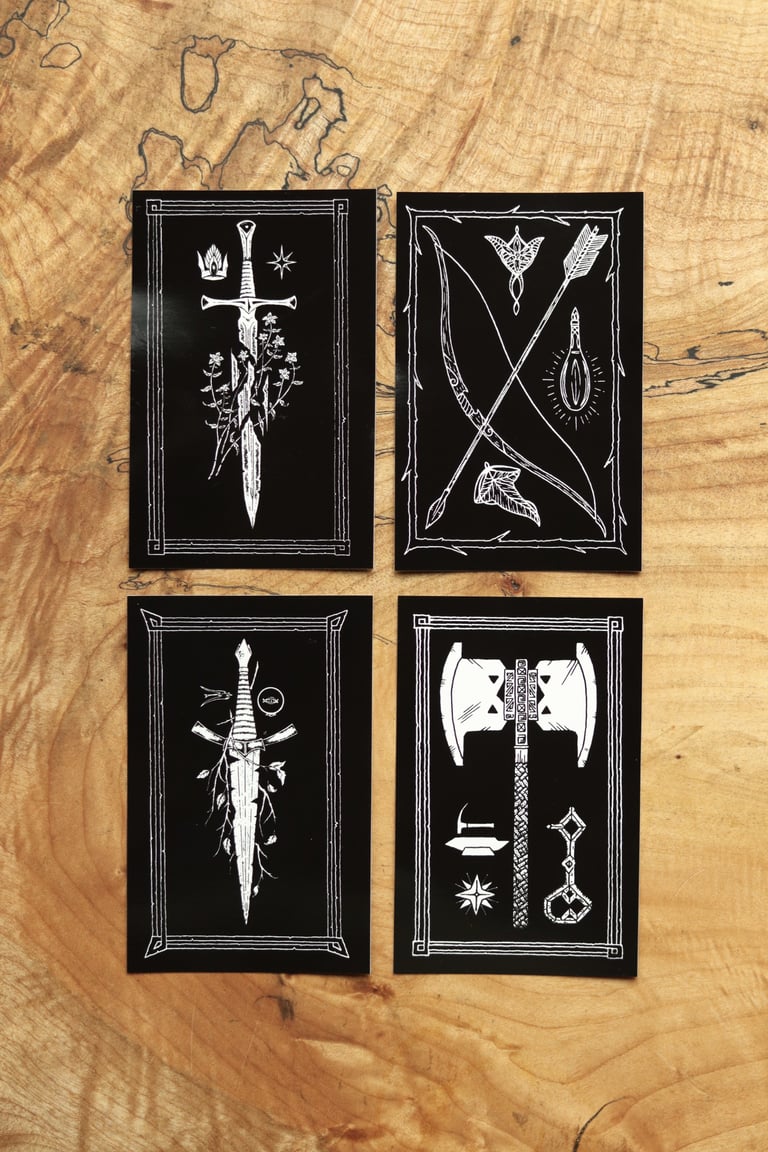 Realms of Middle Earth Sticker Pack