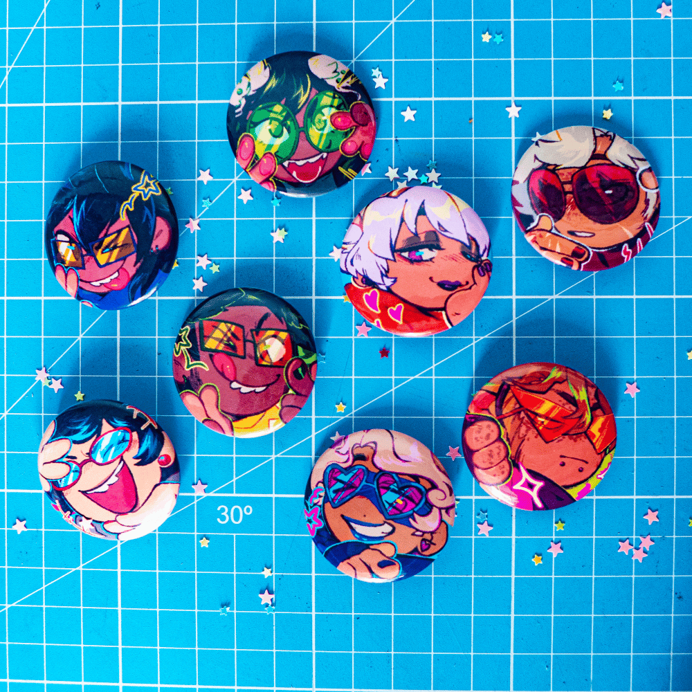 💣 SBURB KIDS BUTTON PINS 💣