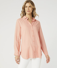 Image 2 of Button Down Tunic Top