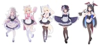 PREORDER - Advent Maid Acrylic Stands