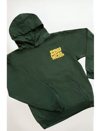 Image 1 of Forest Green Heavy Fleece Hoodie 