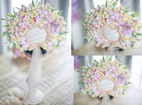 Pastel delxe flower bonnet