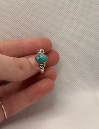 Image 2 of Turquoise Rose Ring