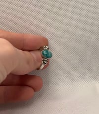 Image 1 of Turquoise Rose Ring