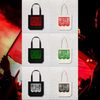 Free Palestine Papel Picado Tote Bags