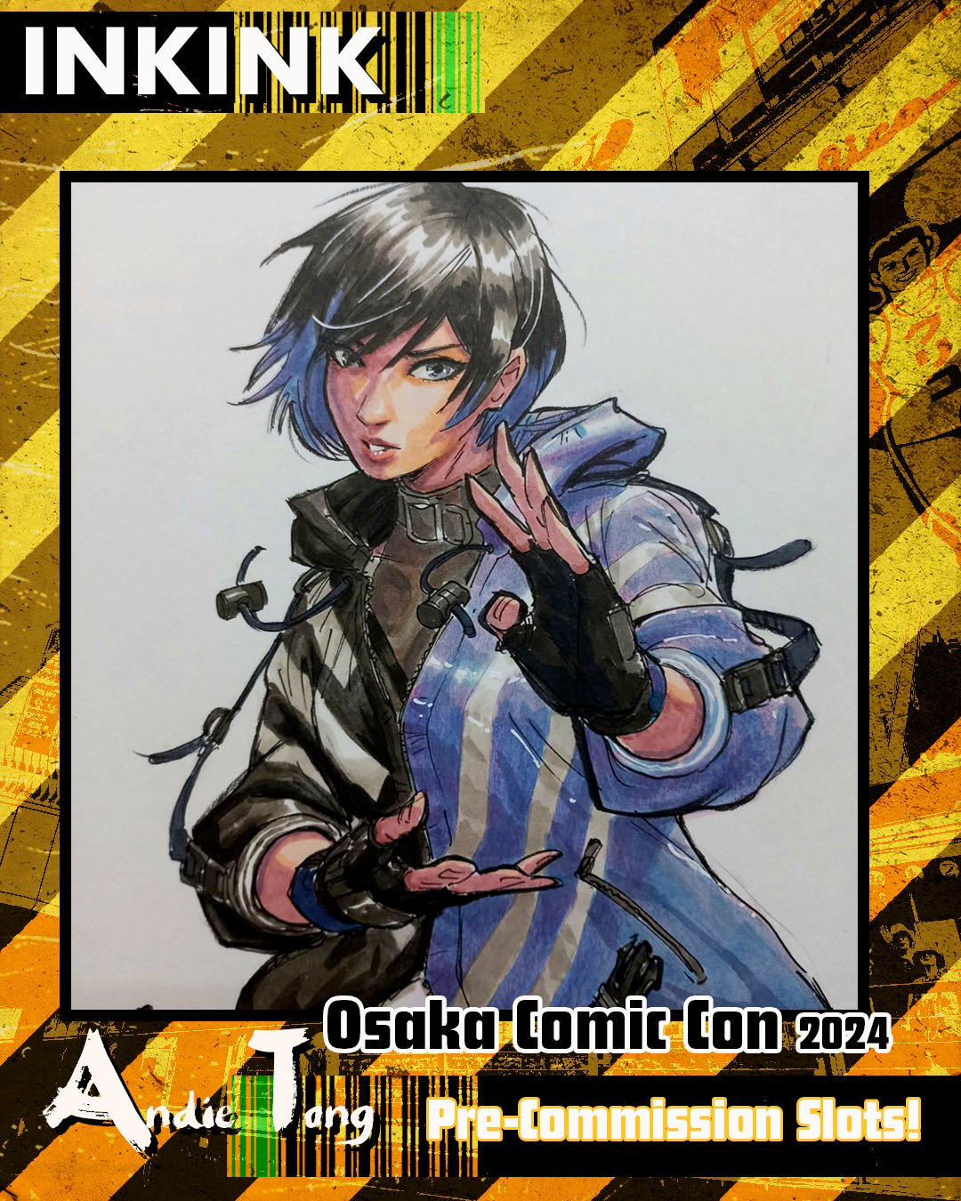 INKINK Collectibles — Andie Tong PRE-ORDER Osaka Comic con 2024