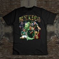 Image 1 of Mexico Vintage Look Tee Shirt | Mexican National Soccer Team