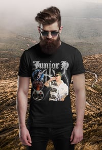 Image 2 of Junior H vintage look t-shirt playera regional mexicano 